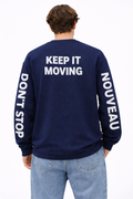 Oversized Longsleeve – “Keep It Moving