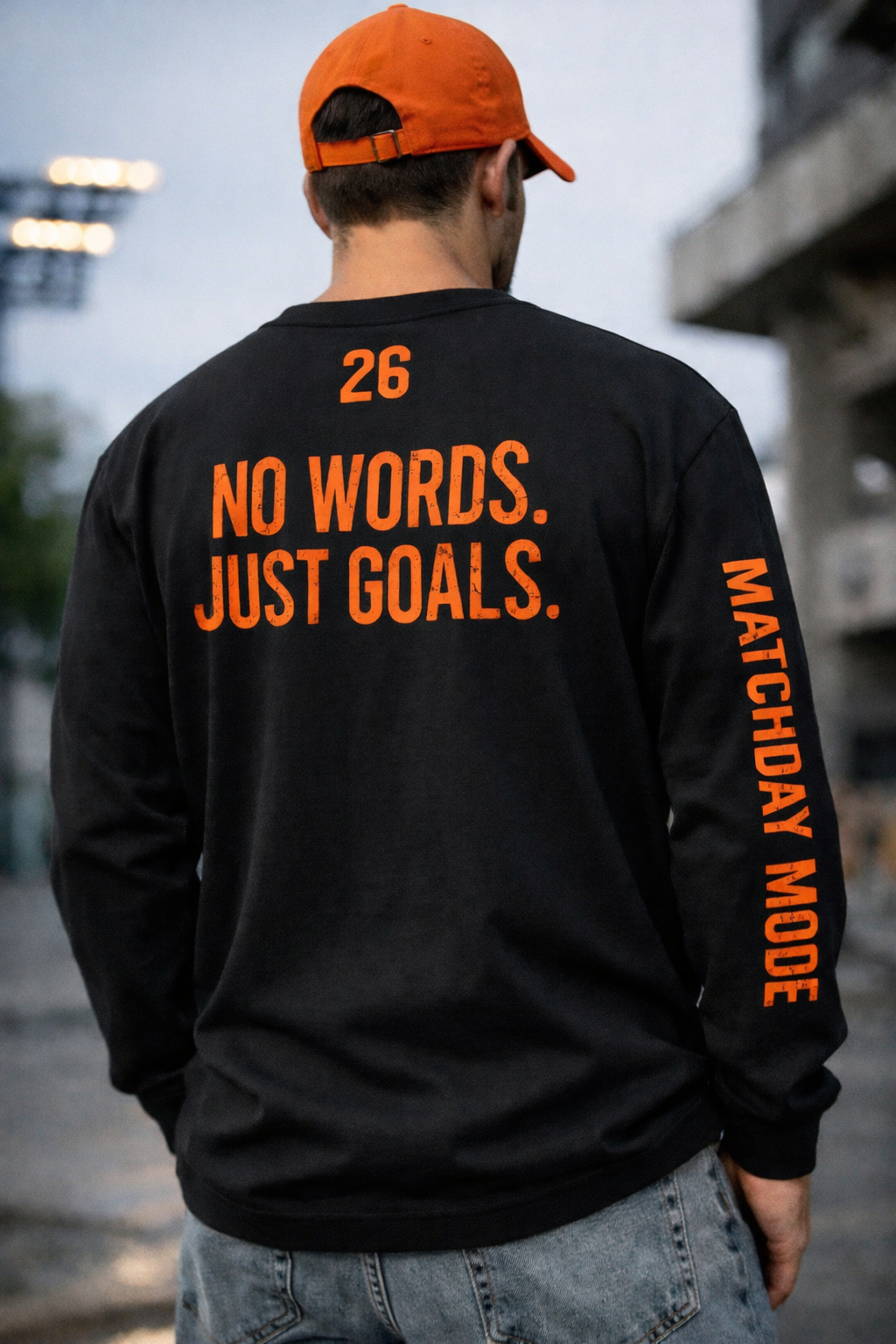 WK 2026 Longsleeve – No Words. Just Goals.