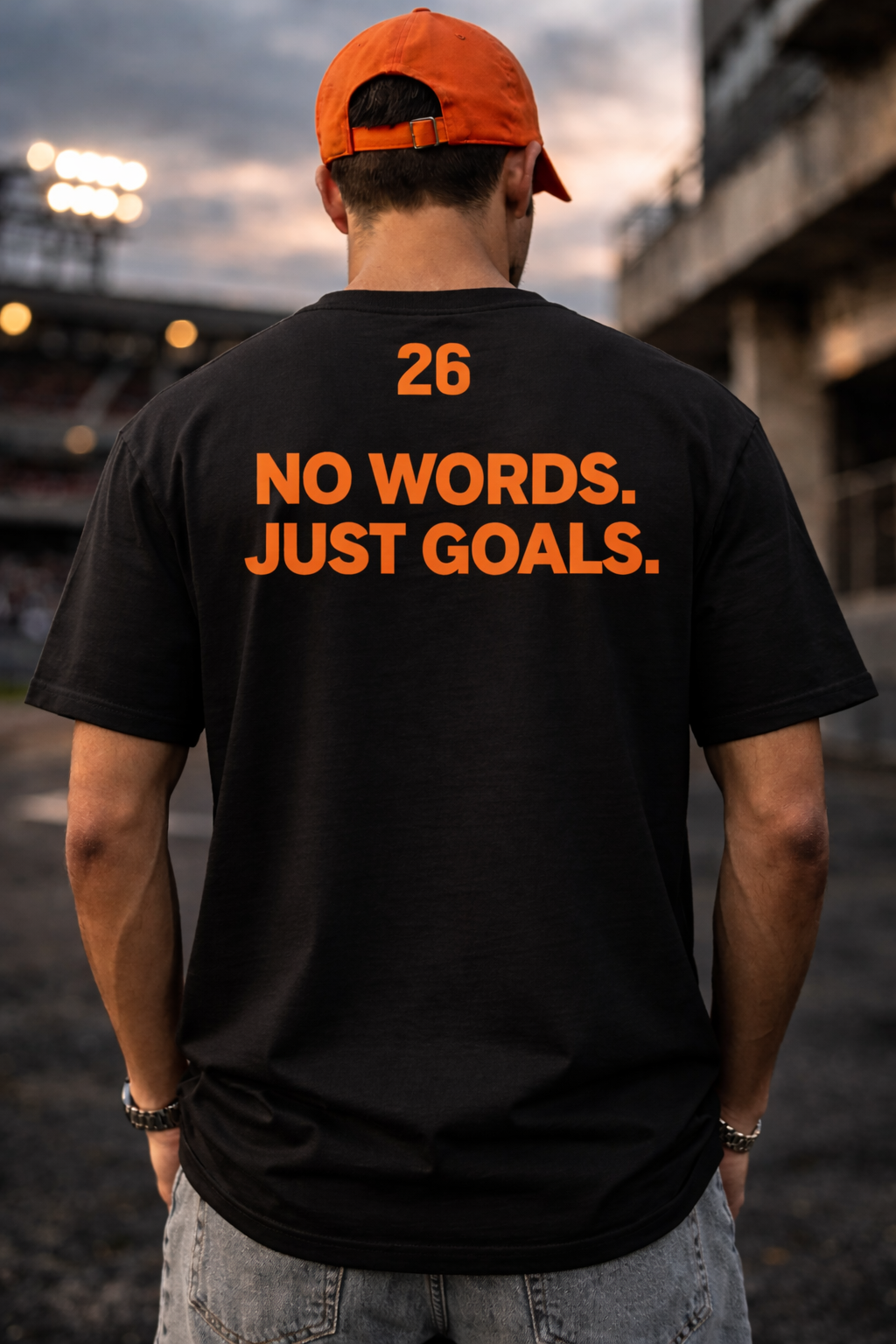 WK 2026 Shirt - No Words. Just Goals.