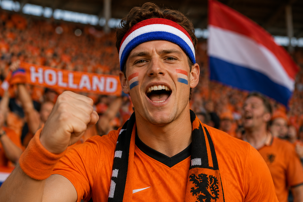 Nederlandse WK. Haarband – Oranje Supporters Editie 🇳🇱