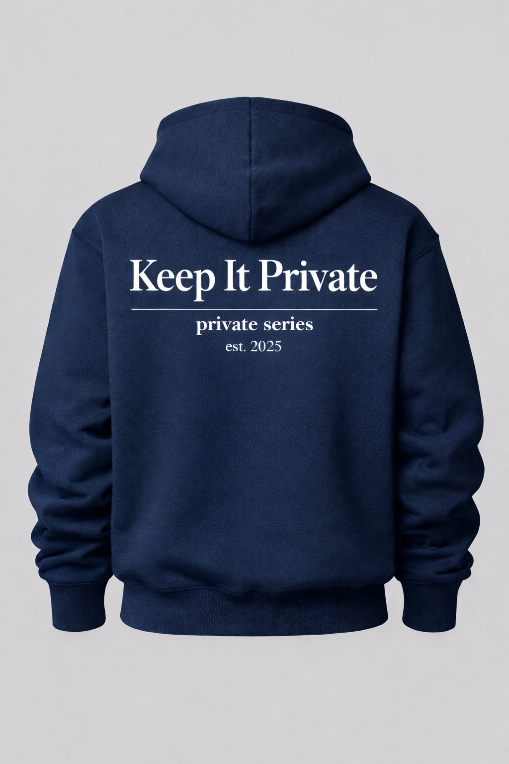 Keep It Private Hoodie – Private Series (Est. 2025)