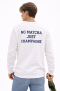 Longsleeve “No Matcha, Just Champagne - Heren