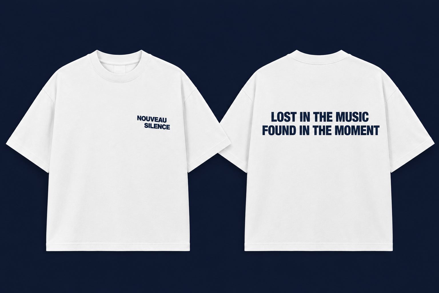 Lost In The Music Oversized T-Shirt