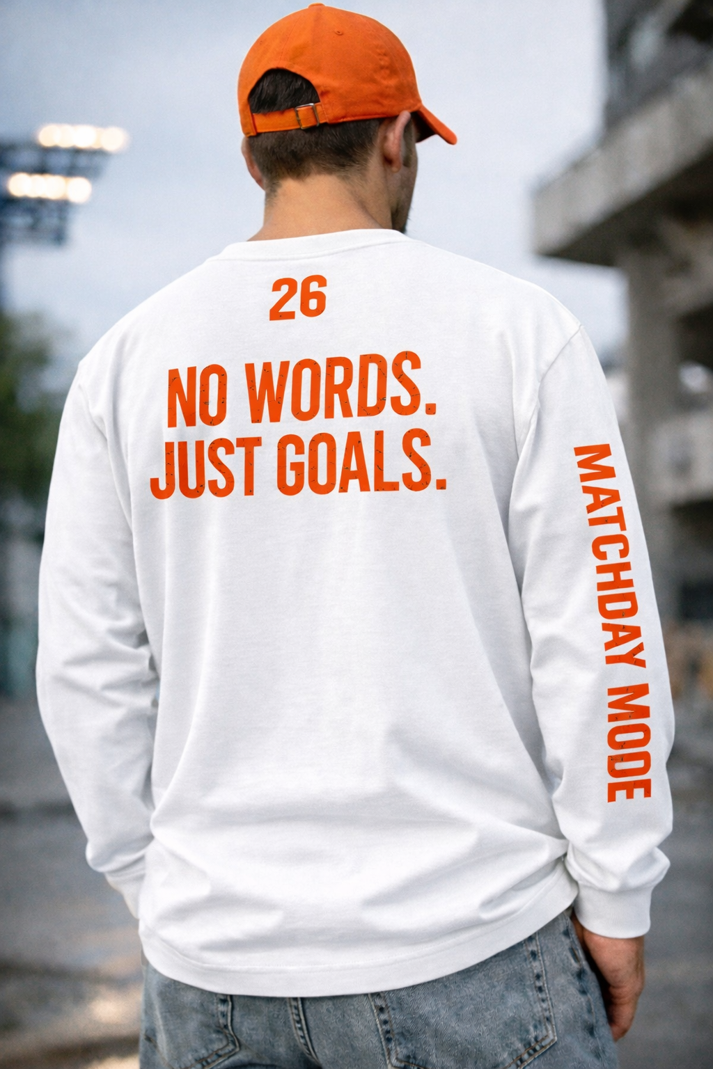 WK 2026 Longsleeve – No Words. Just Goals.