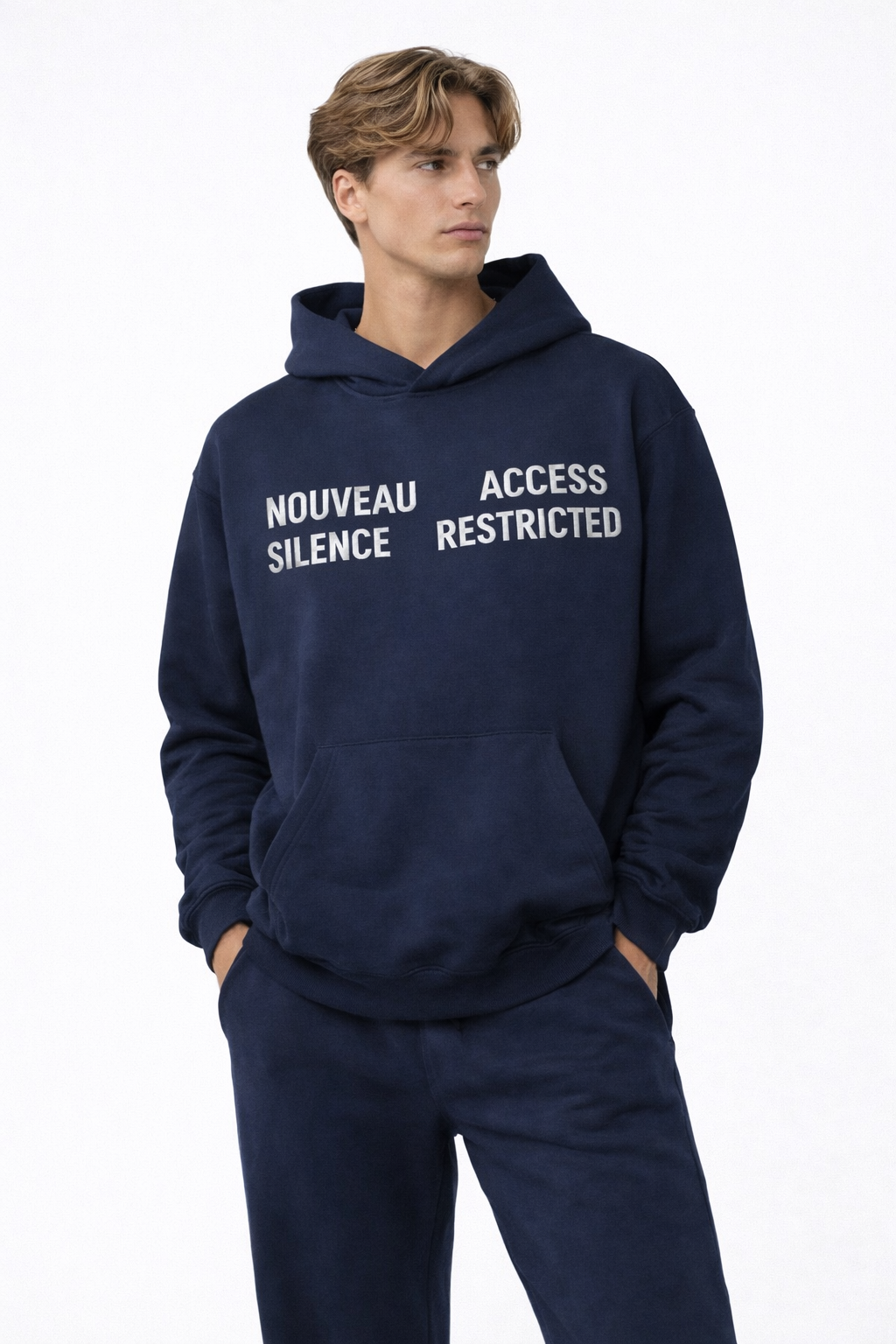 NOUVEAU SILENCE – ACCESS RESTRICTED HOODIE