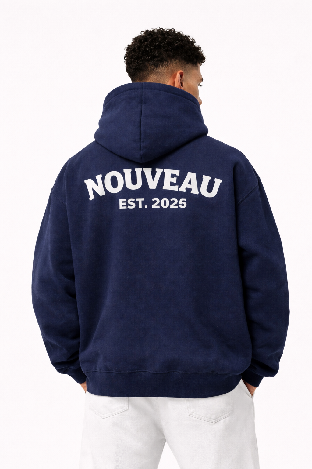 NOUVEAU Hoodie – EST. 2025 (Oversized Fit)