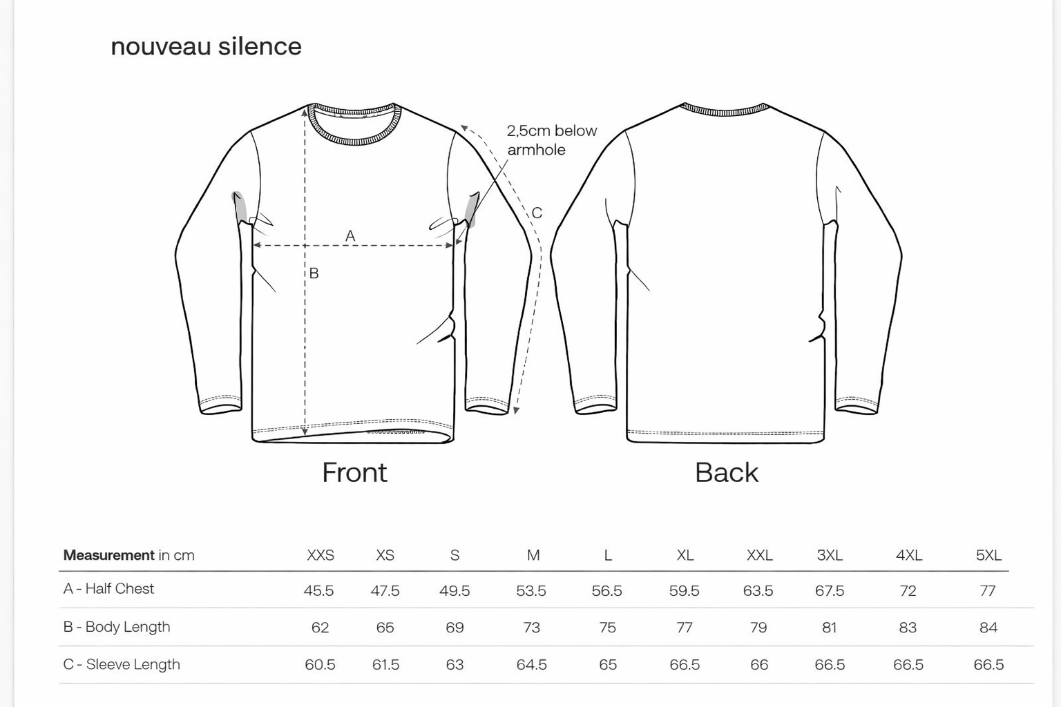 Longsleeve - wear the silence